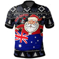 christmas-polo-shirt-australia-santa-claus-hold-the-flag-black