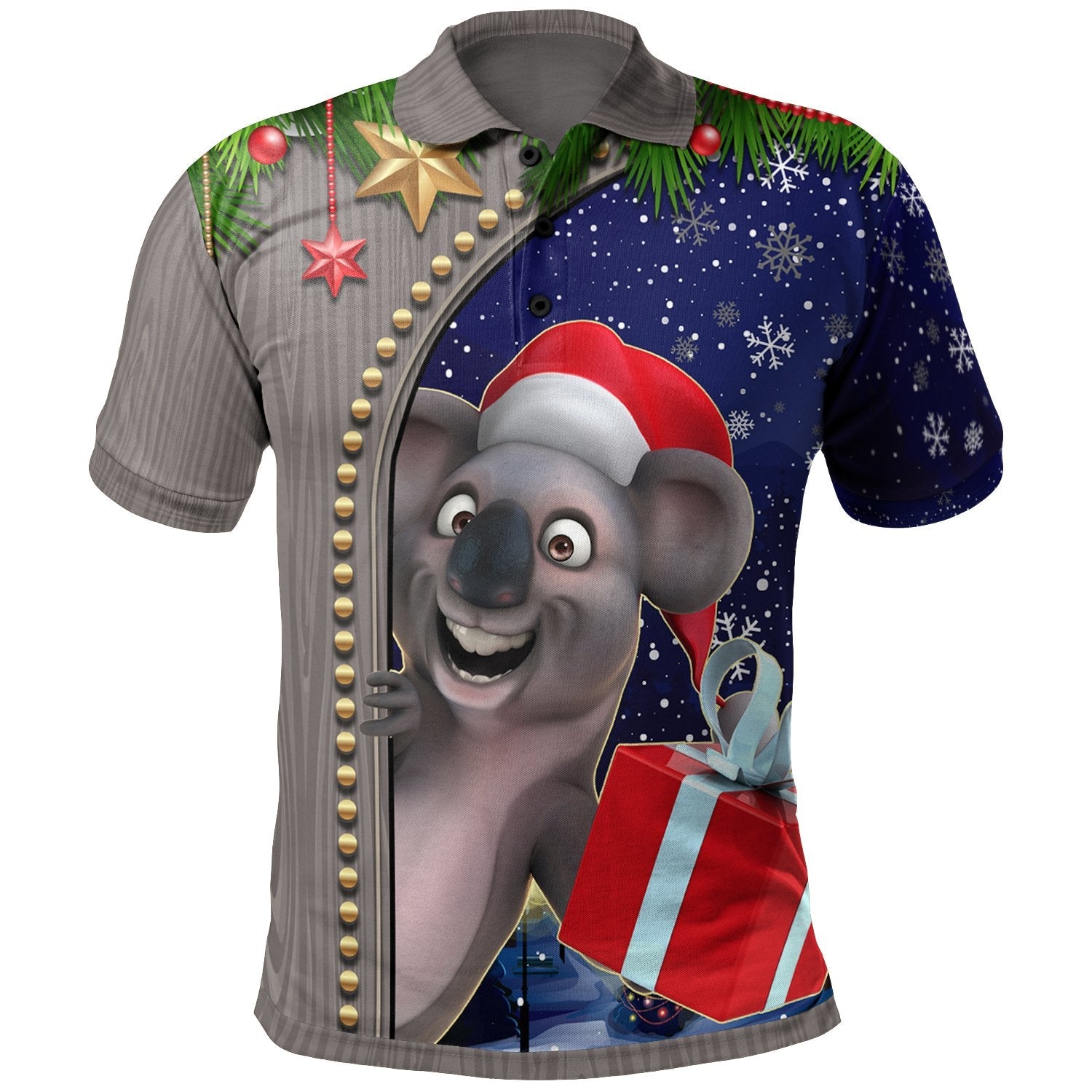 christmas-polo-shirt-fun-koala-christmas