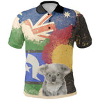 polo-shirt-flag-combination-with-koala