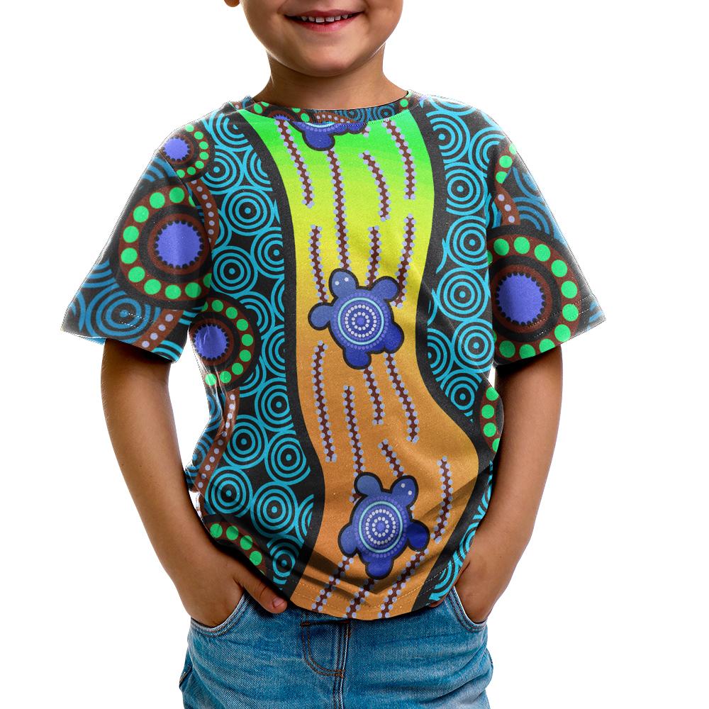 t-shirt-kids-aboriginal-turtle