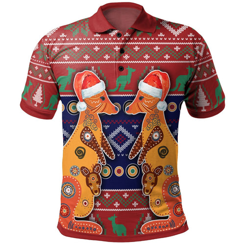 christmas-polo-mother-kangaroo-in-christmas