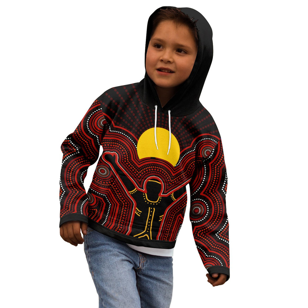 aboriginal-kid-hoodie-the-sun-always-shines