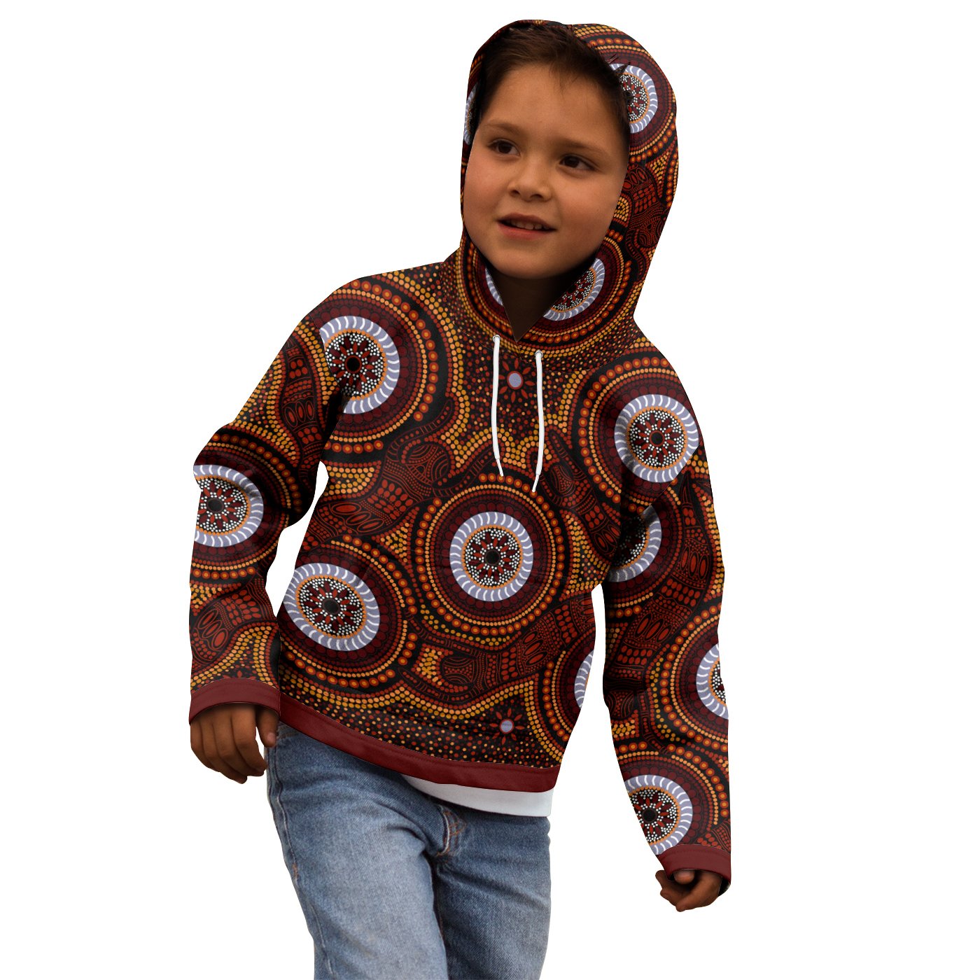 aboriginal-hoodie-kids-aboriginal-human-dot-painting-art