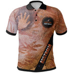 polo-shirt-handprint-with-kangaroo-logo