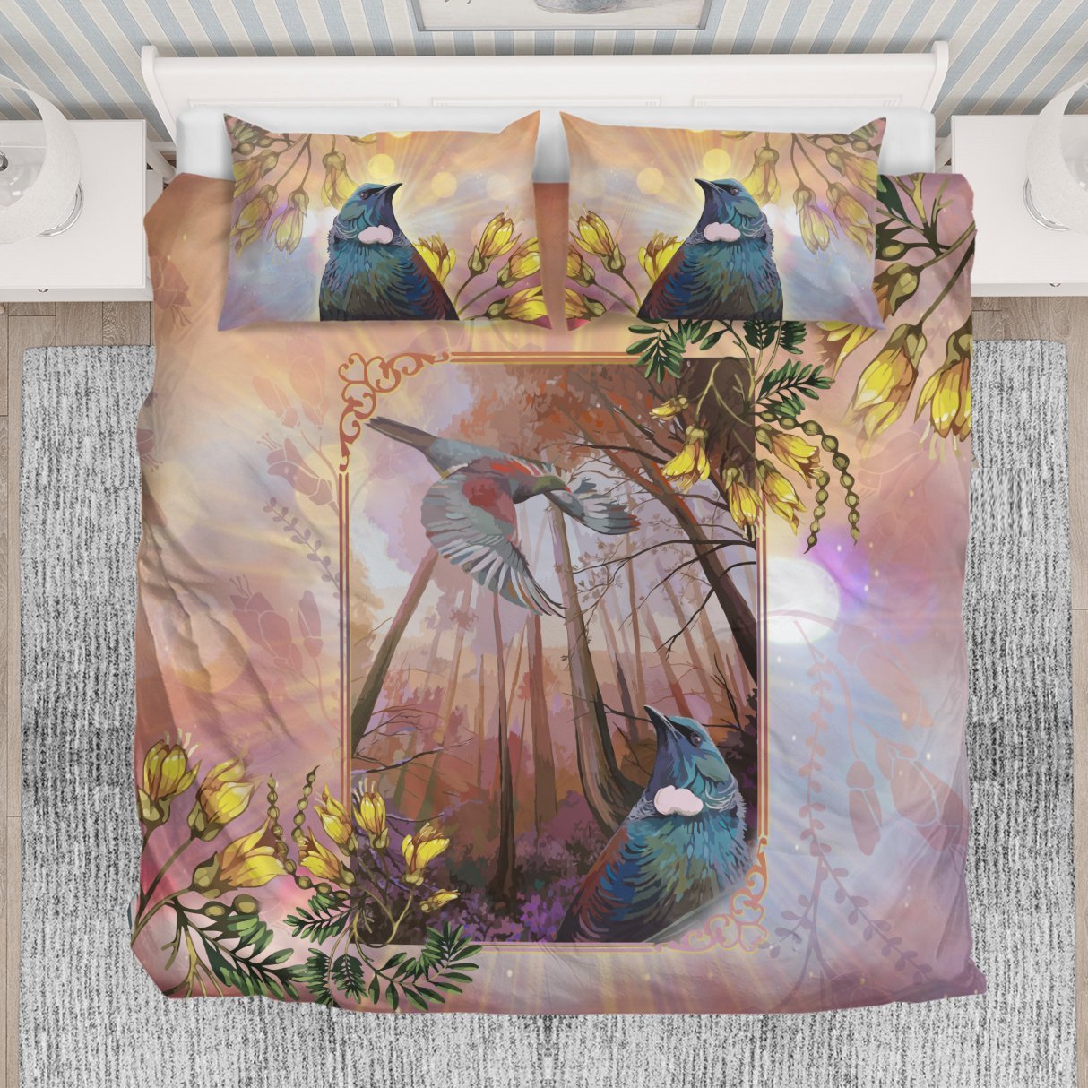 new-zealand-bedding-set-fairy-bluebird-duvet-cover-and-pillow-case