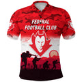 custom-personalised-federal-football-club-anzac-polo-shirt-simple-style