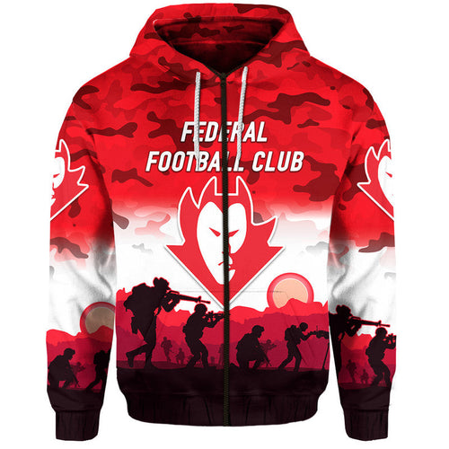 federal-football-club-anzac-zip-up-and-pullover-hoodie-simple-style