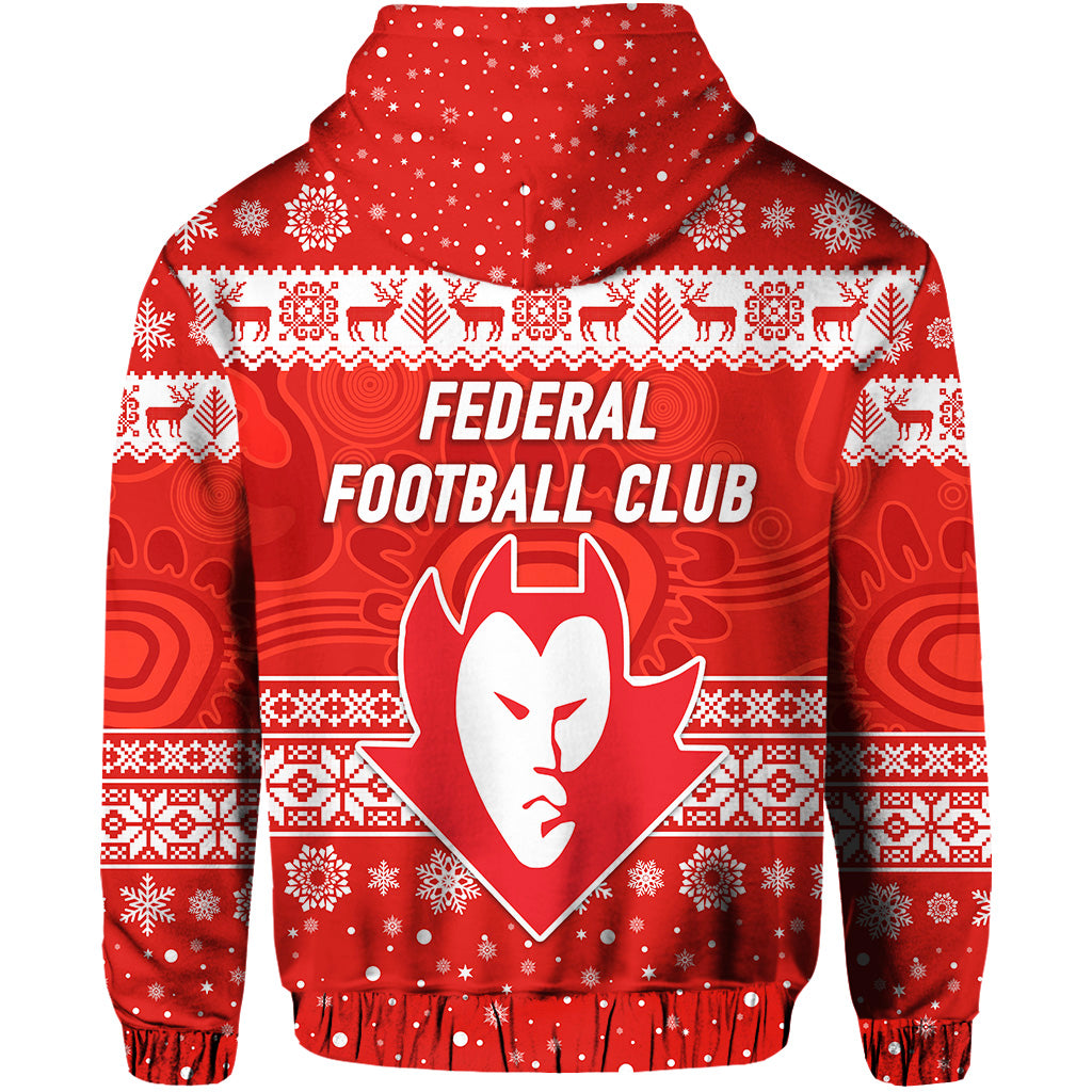 federal-football-club-hoodie-christmas-simple-style-red