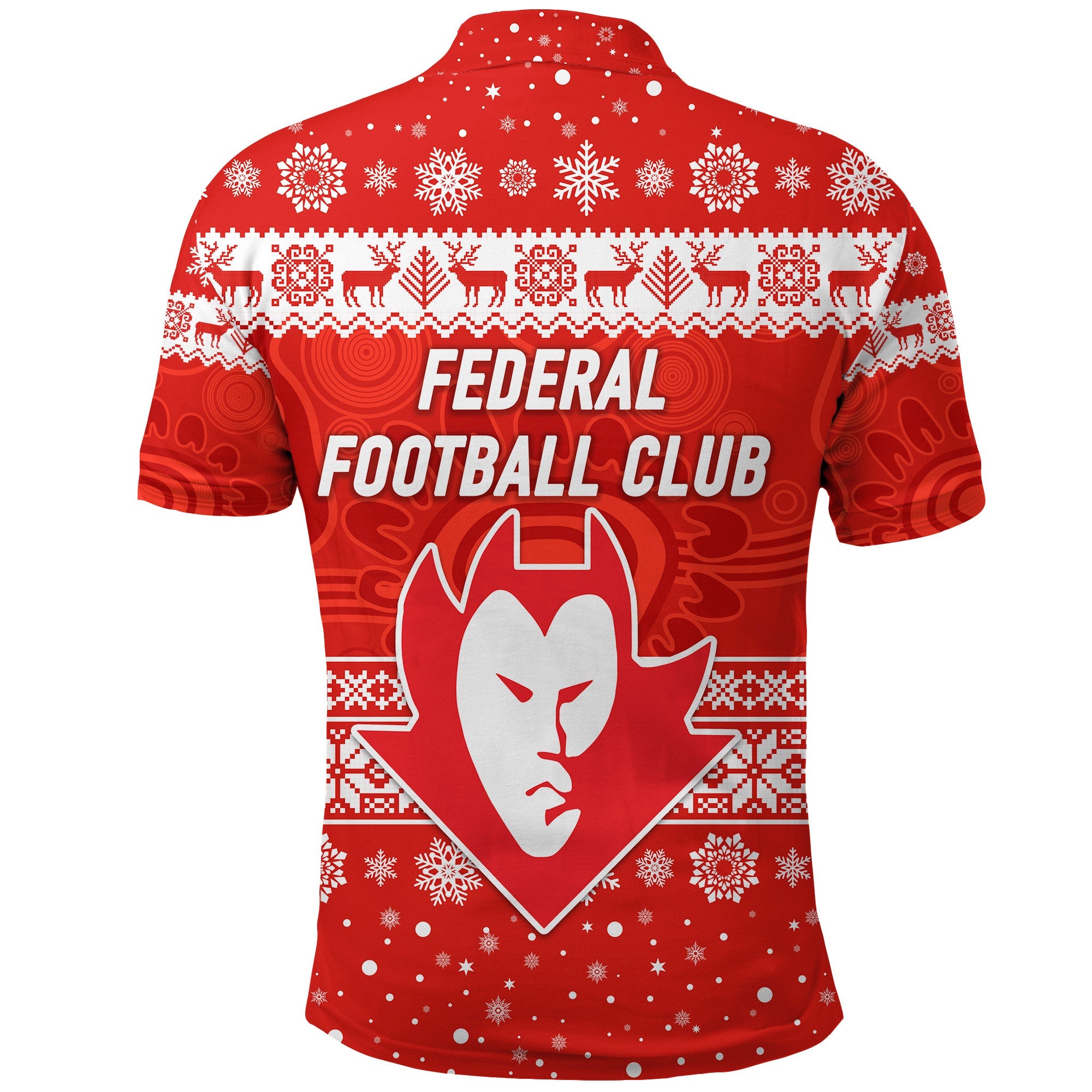 federal-football-club-polo-shirt-christmas-simple-style-red