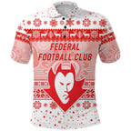 custom-personalised-federal-football-club-polo-shirt-christmas-simple-style-white