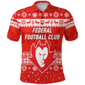 custom-personalised-federal-football-club-polo-shirt-christmas-simple-style-red