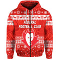 custom-personalised-federal-football-club-zip-hoodie-christmas-simple-style-red