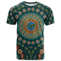 t-shirt-aboriginal-green-dot-painting-with-earth