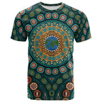 t-shirt-aboriginal-green-dot-painting-with-earth