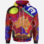 aboriginal-zip-up-hoodie-aboriginal-red-dot-pattern-naidoc-week