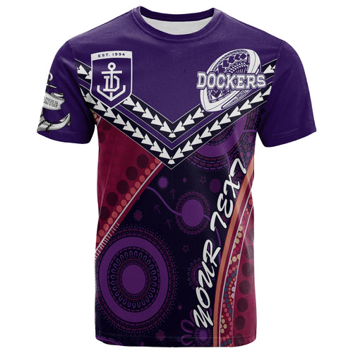 custom-personalised-fremantle-dockers-t-shirt-aboriginal-mix-crimson-style