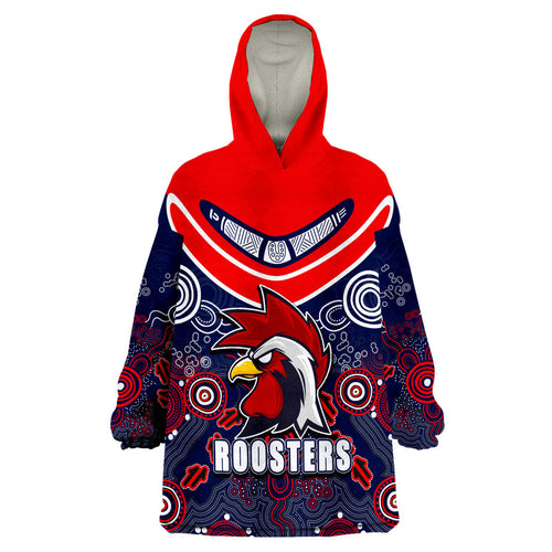 sydney-roosters-boomerang-aboriginal-wearable-blanket-hoodie