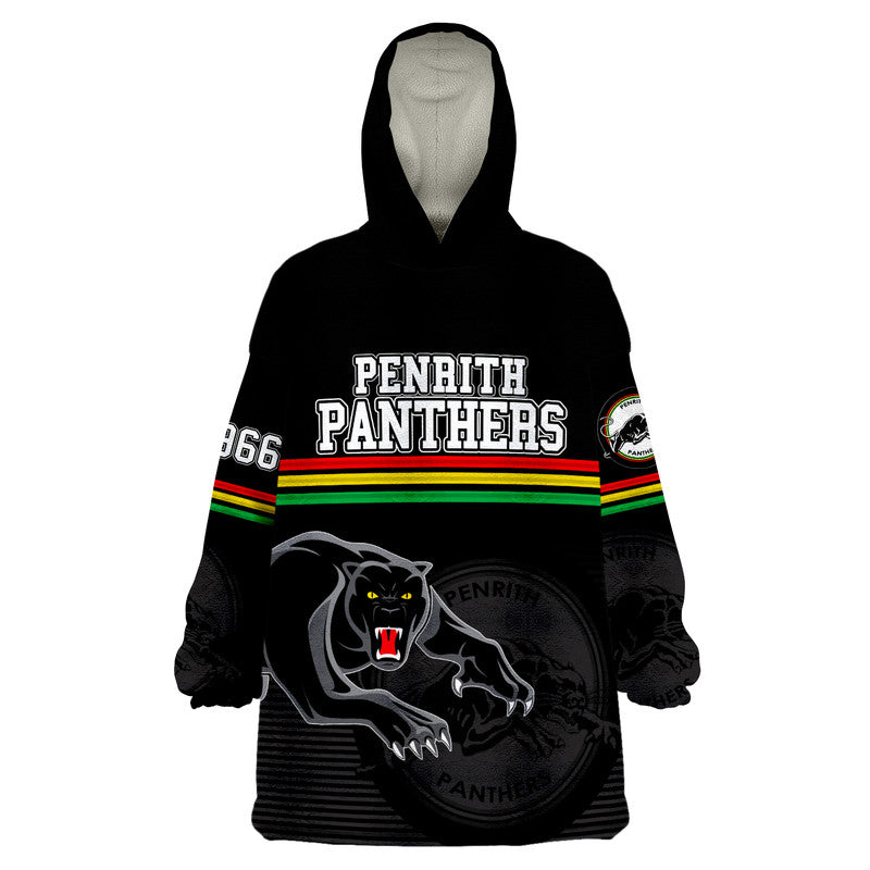 penrith-panthers-retro-1966-wearable-blanket-hoodie-black