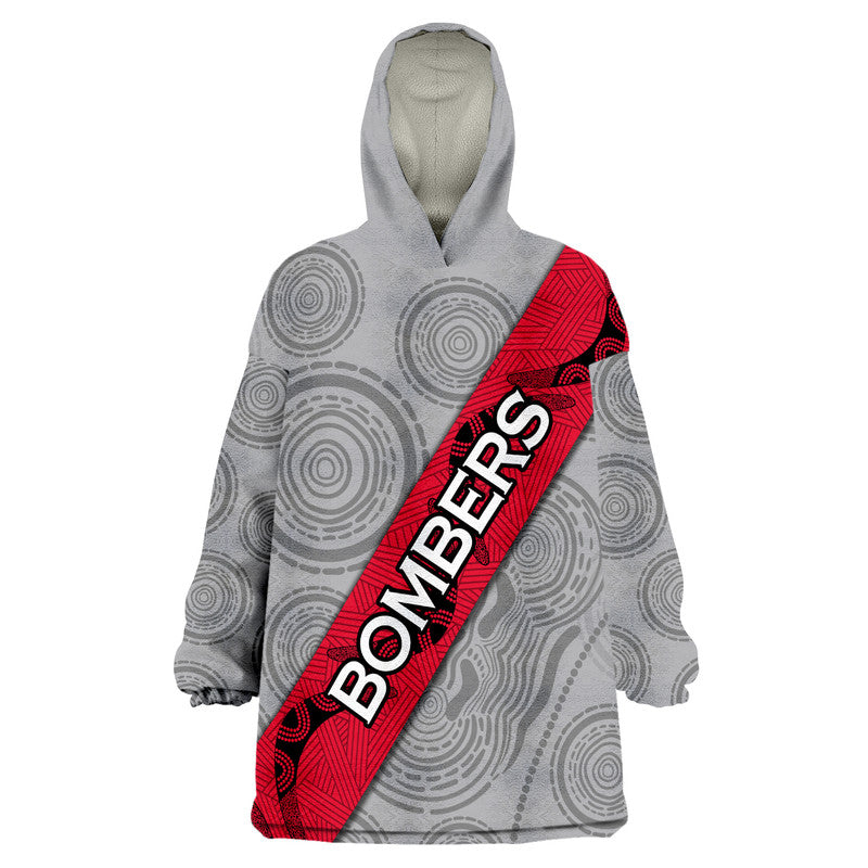 australian-football-league-bombers-wearable-blanket-hoodie-gray
