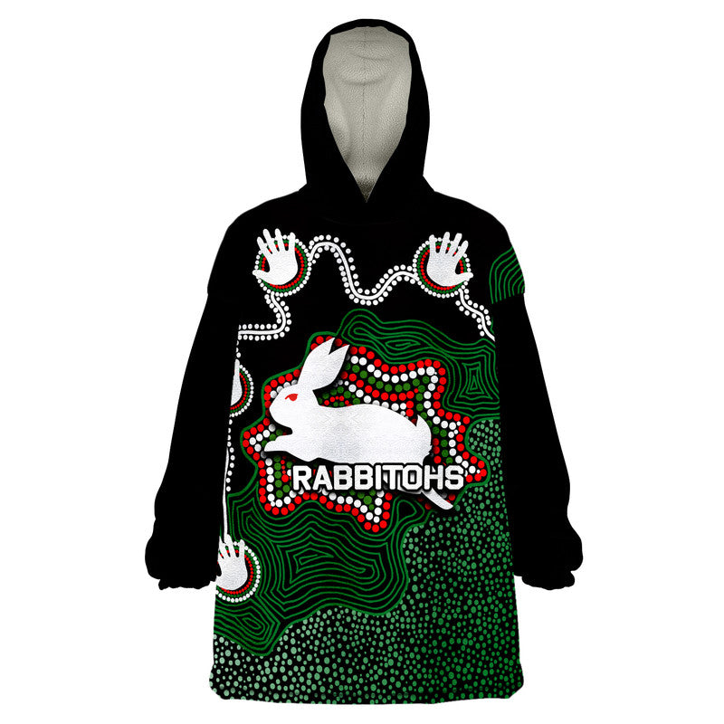 rabbitohs-rugby-wearable-blanket-hoodie