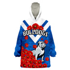 bulldogs-rugby-wearable-blanket-hoodie-anzac-poppy-flowers