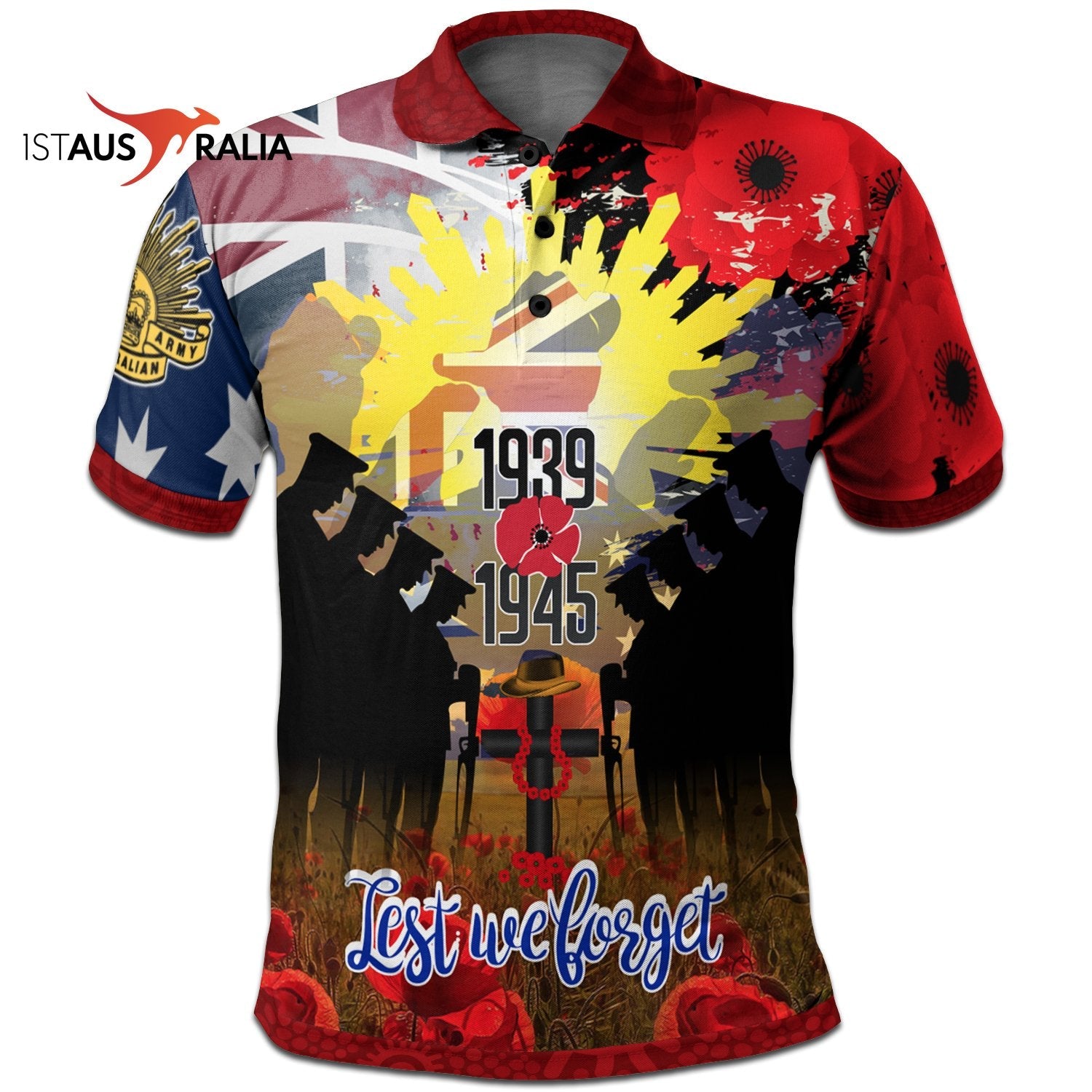 unisex-polo-shirt-anzac-day-2021-world-war-ii-commemoration-1939-1945