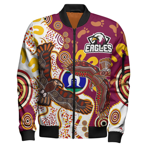 sea-eagles-aboriginal-rugby-bomber-jacket-double-sea-eagles-with-tribal-sun-and-footprints