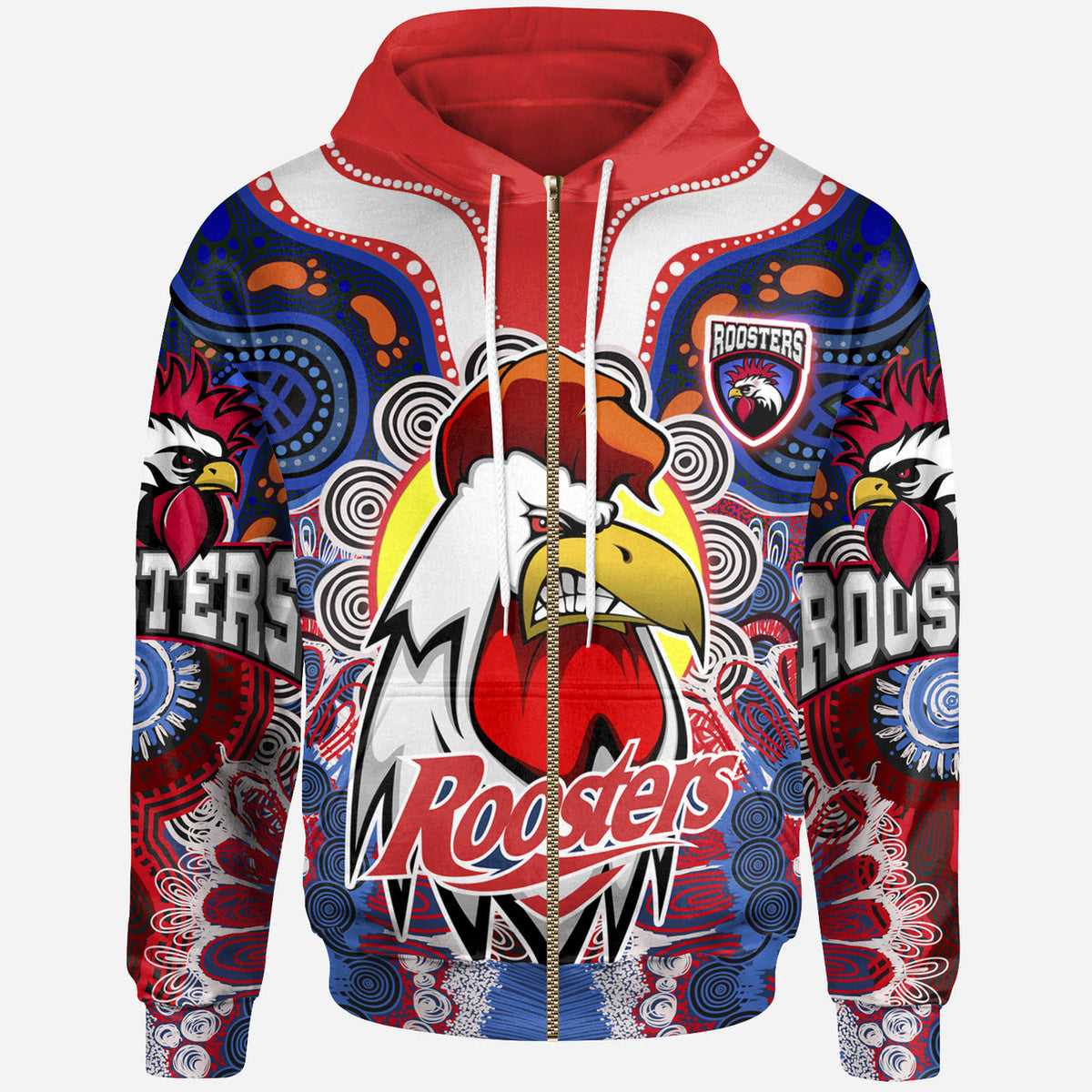roosters-indigenous-rugby-custom-hoodie-protection-under-the-sun