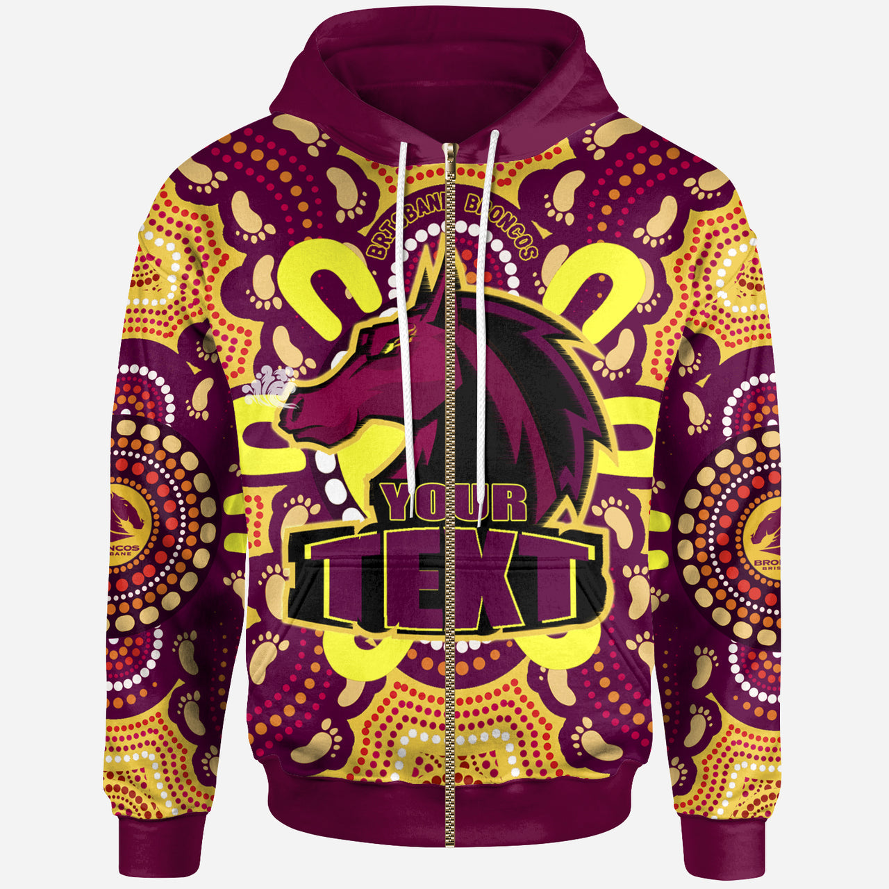 broncos-rugby-new-indigenous-custom-hoodie-wild-horses-broncos-with-aboriginal-sun-and-footprint