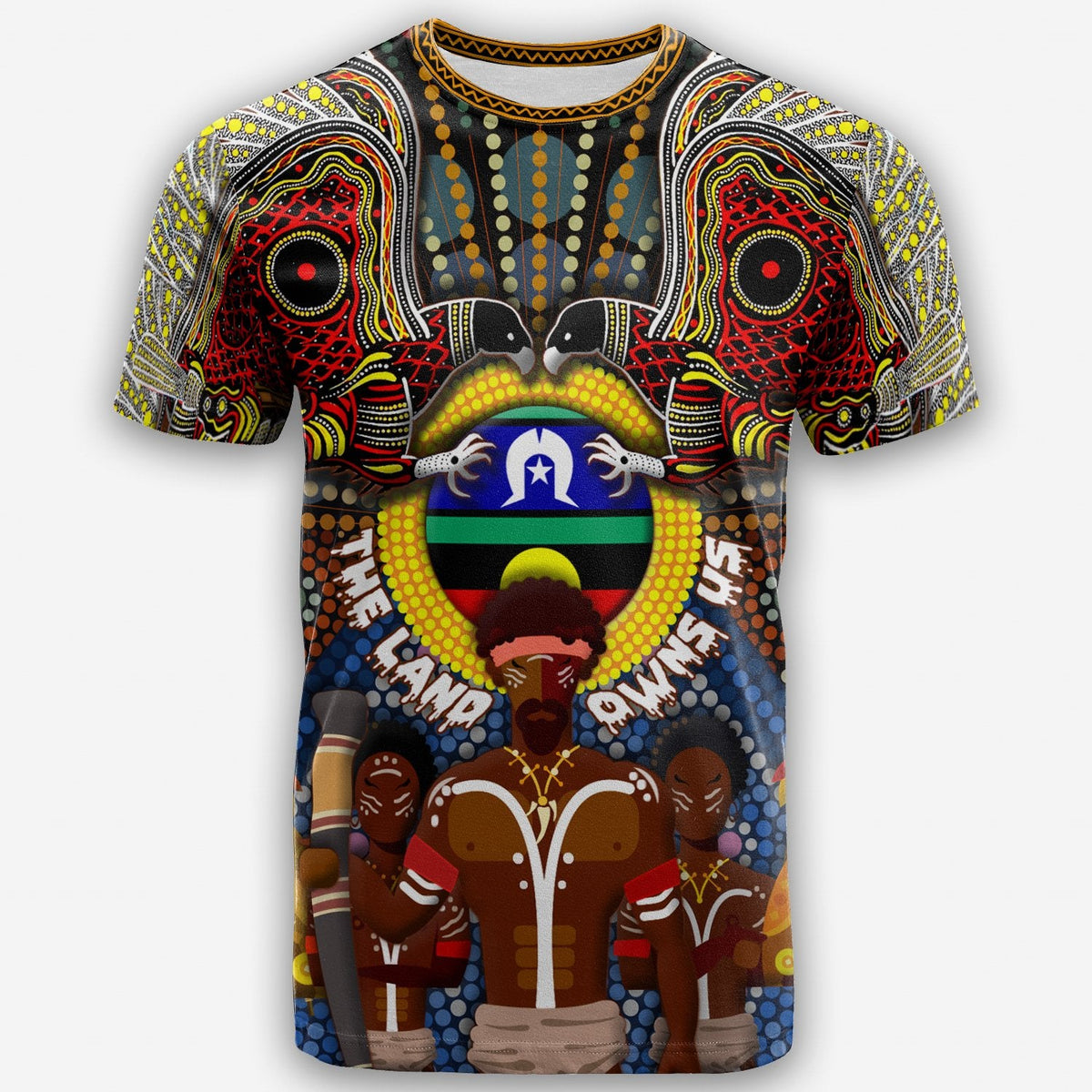 the-land-owns-us-t-shirt