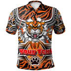 tigers-rugby-custom-aboriginal-polo-shirt-super-indigenous-tigers-scratch-style