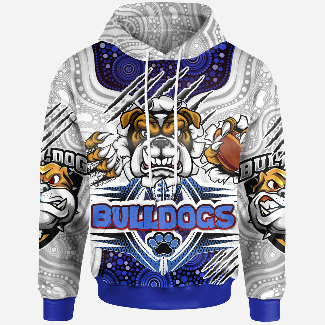 bulldogs-rugby-custom-aboriginal-hoodie-indigenous-super-bulldogs