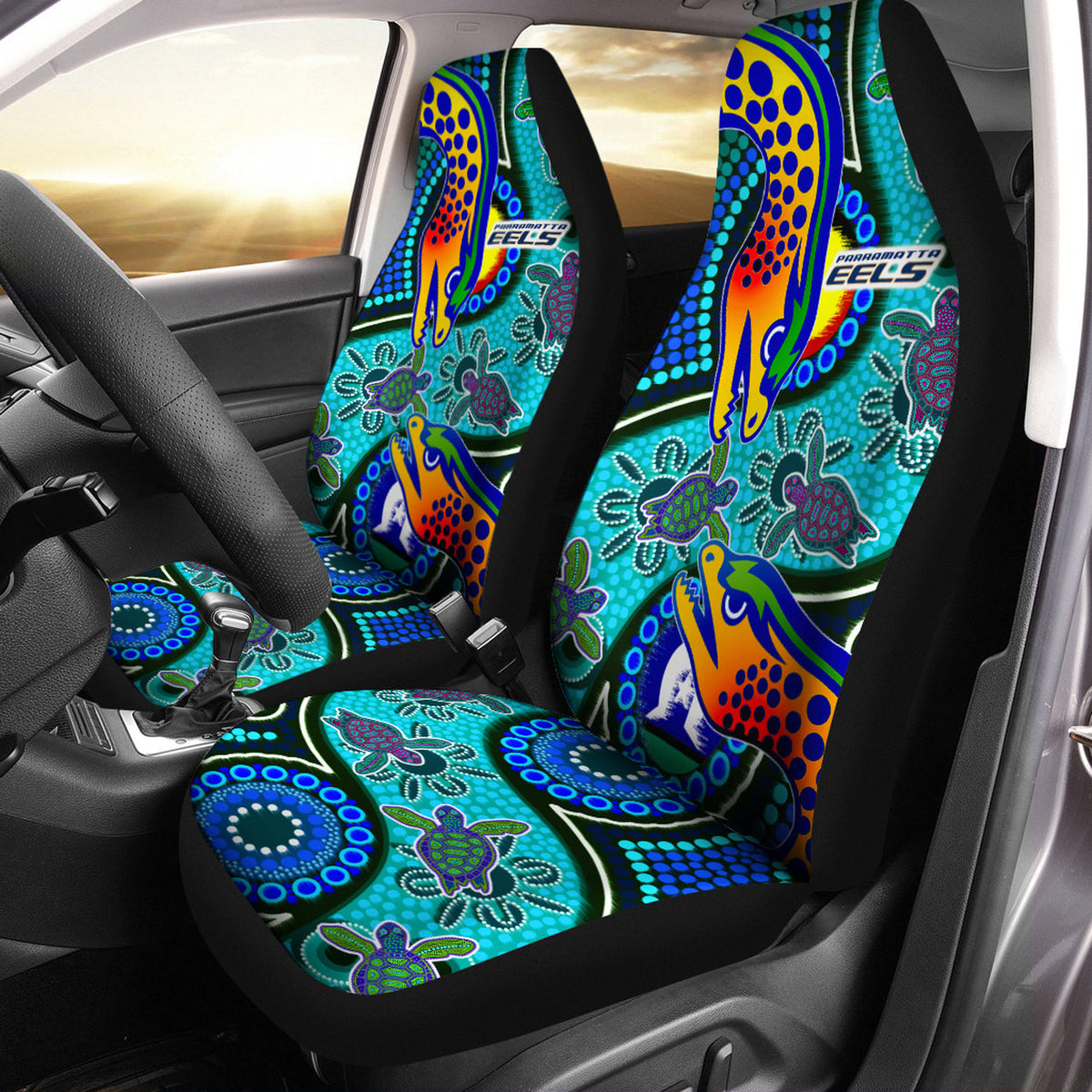 eels-rugby-car-seat-cover-indigenous-eels-with-aboriginal-and-torres-strait-islander-flag