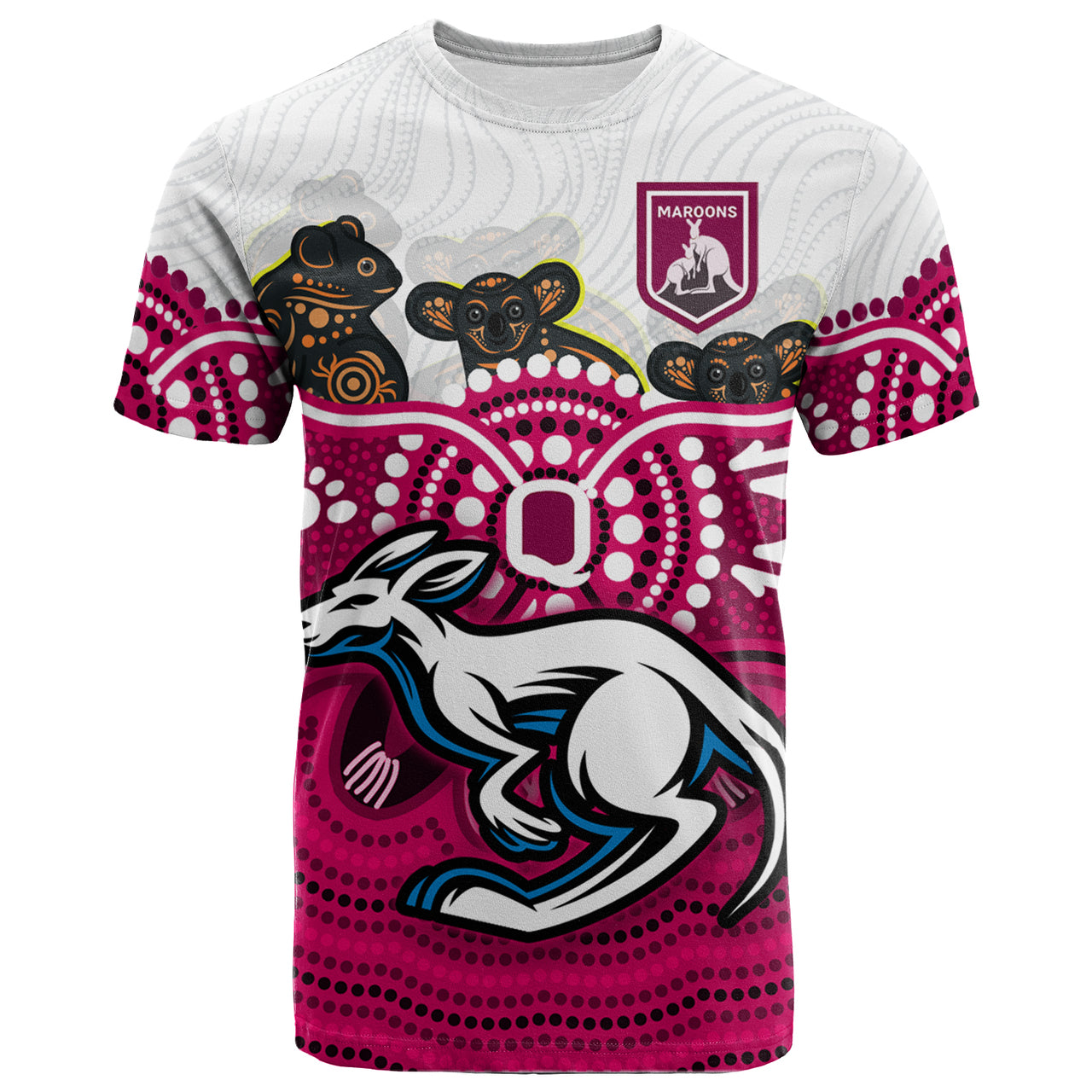 maroons-rugby-aboriginal-custom-t-shirt-the-cane-toads-with-indigenous-koala