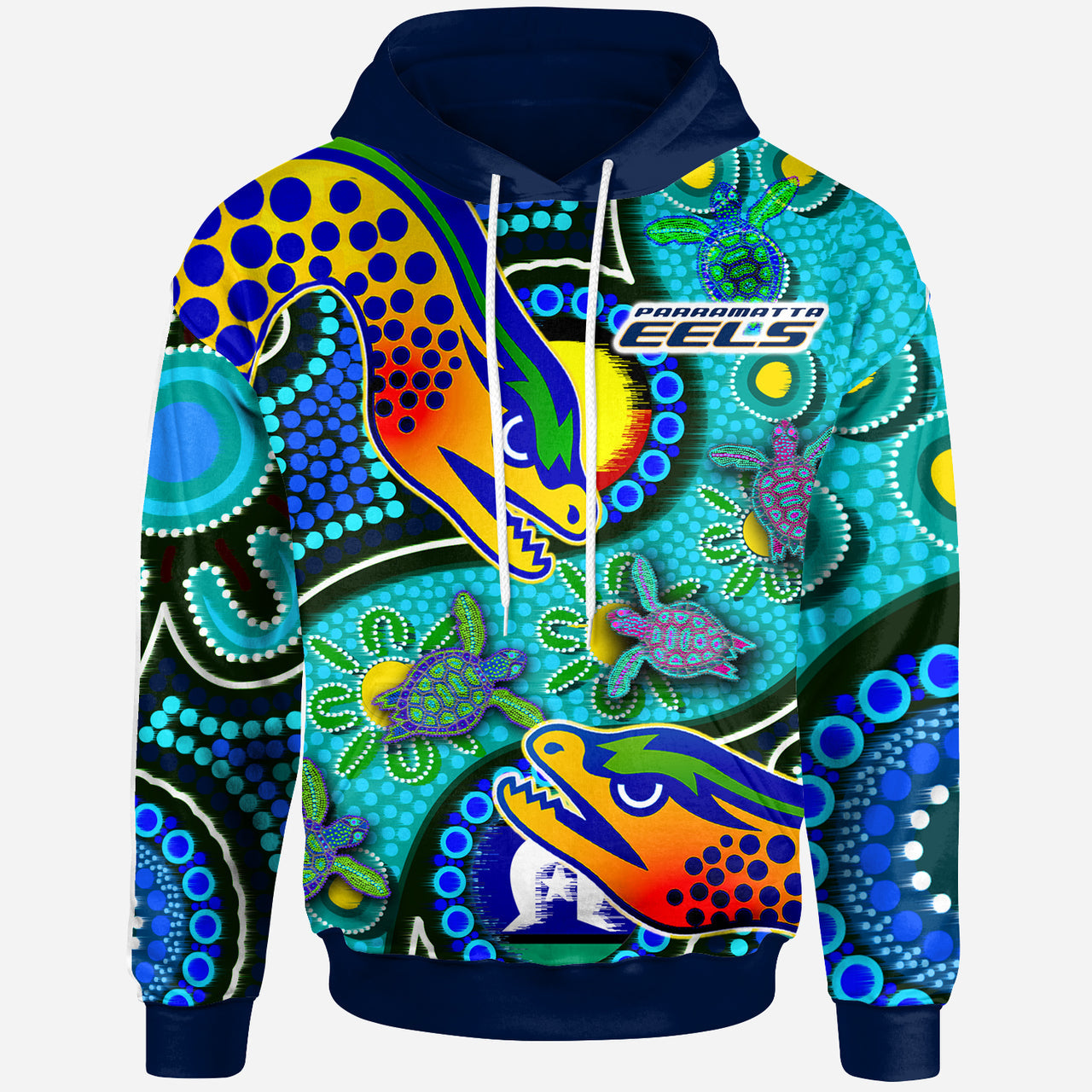 eels-rugby-hoodie-custom-indigenous-eels-with-aboriginal-and-torres-strait-islander-flag