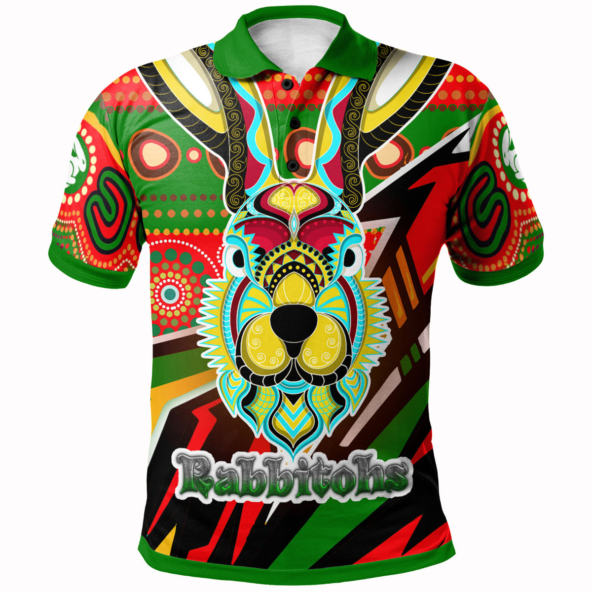 rabbitohs-rugby-polo-shirt-indigenous-rabbitohs-soul-custom-polo-shirt