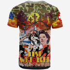 Royal Australian Army Medical Corps T-shirt - Custom Nurses at War Lest We Forget Poppy Anzac Commemoration T-shirt