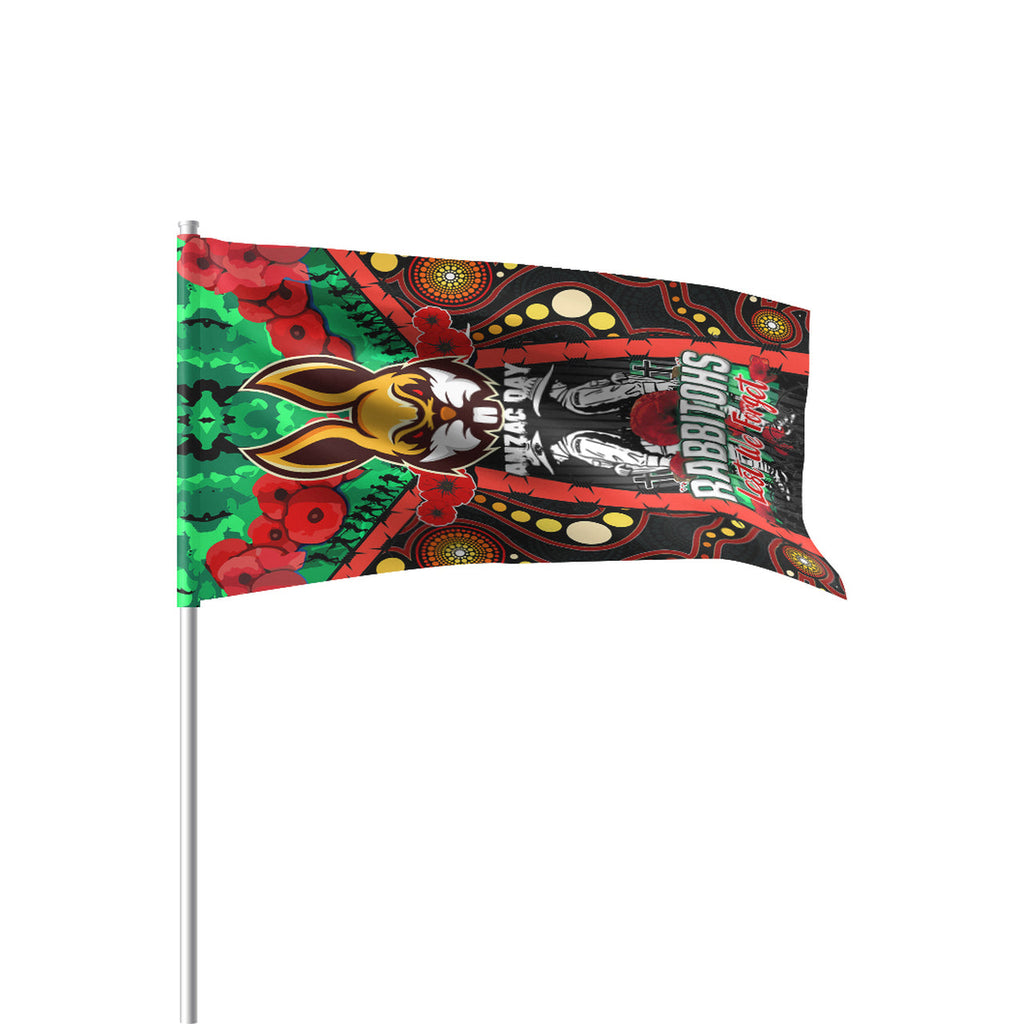 rabbitohs-rugby-aboriginal-anzac-day-custom-watercolour-flag-remembrance-indigenous-rabbitohs-with-poppy-flower