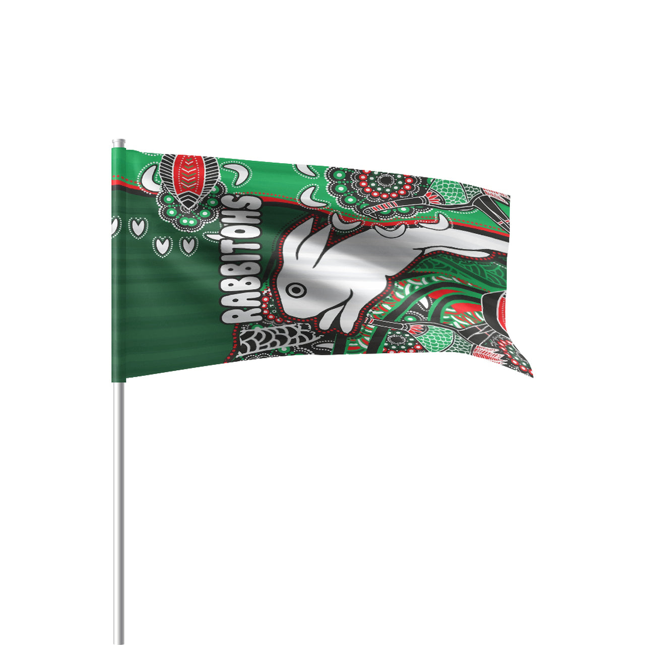 south-sydney-rabbitohs-rugby-flag-indigenous-dreaming-rabbitohs