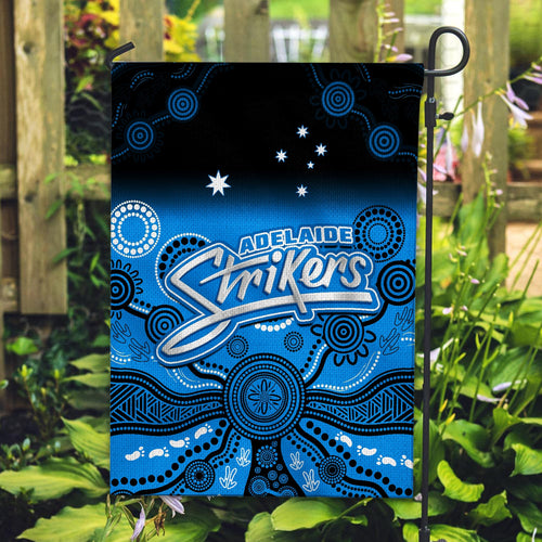 adelaide-strikers-flag-gradient-aboriginal-dot-painting