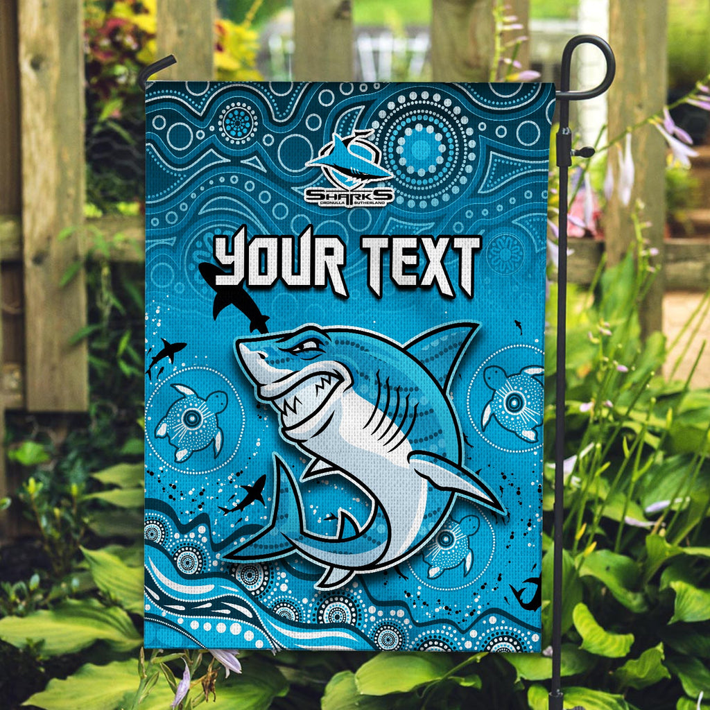 custom-personalised-sharks-rugby-flag-go-sharkies-aboriginal-special-version