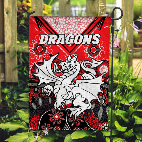 dragons-rugby-flag-indigenous-pattern-artsy-version