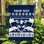 custom-personalised-cats-football-christmas-flag-geelong-aboriginal-painting