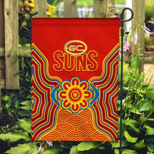 gold-coast-football-flag-suns-indigenous-pattern