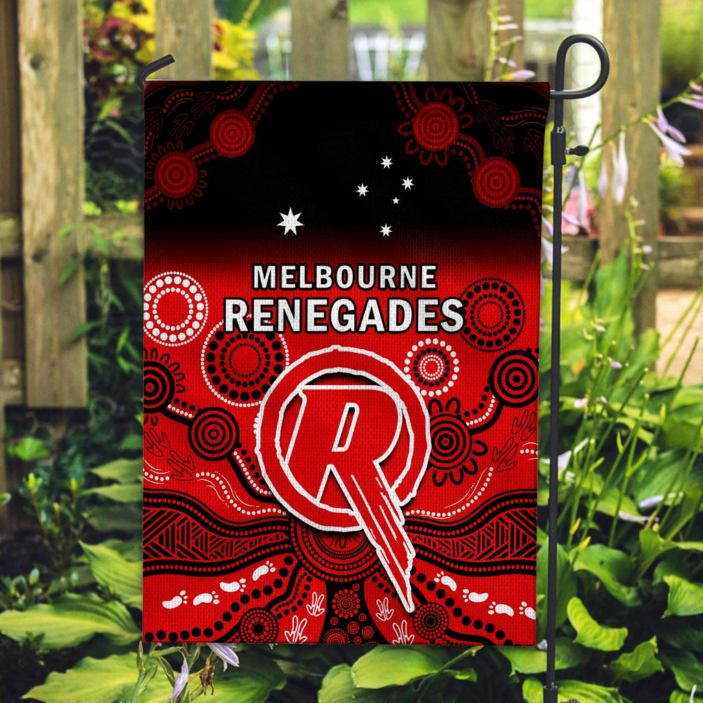 melbourne-renegades-flag-gradient-aboriginal-dot-painting