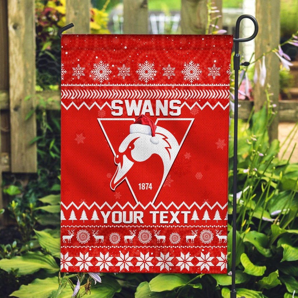 custom-personalised-swans-football-christmas-flag-sydney-indigenous-merry-xmas