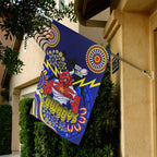 cowboys-rugby-flag-aboriginal-dot-painting-flag