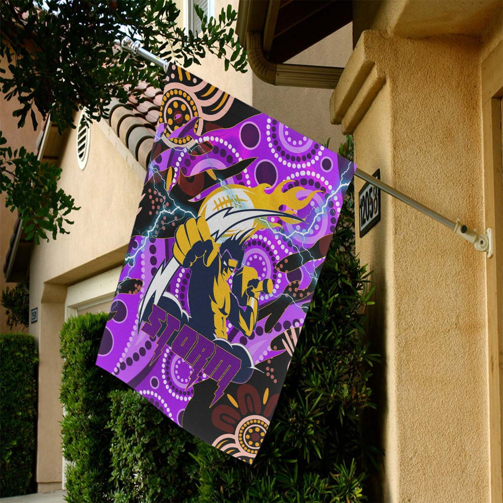 storm-rugby-flag-melbourne-storm-rugby-team-with-aboriginal-dot-painting-and-indigenous-pattern