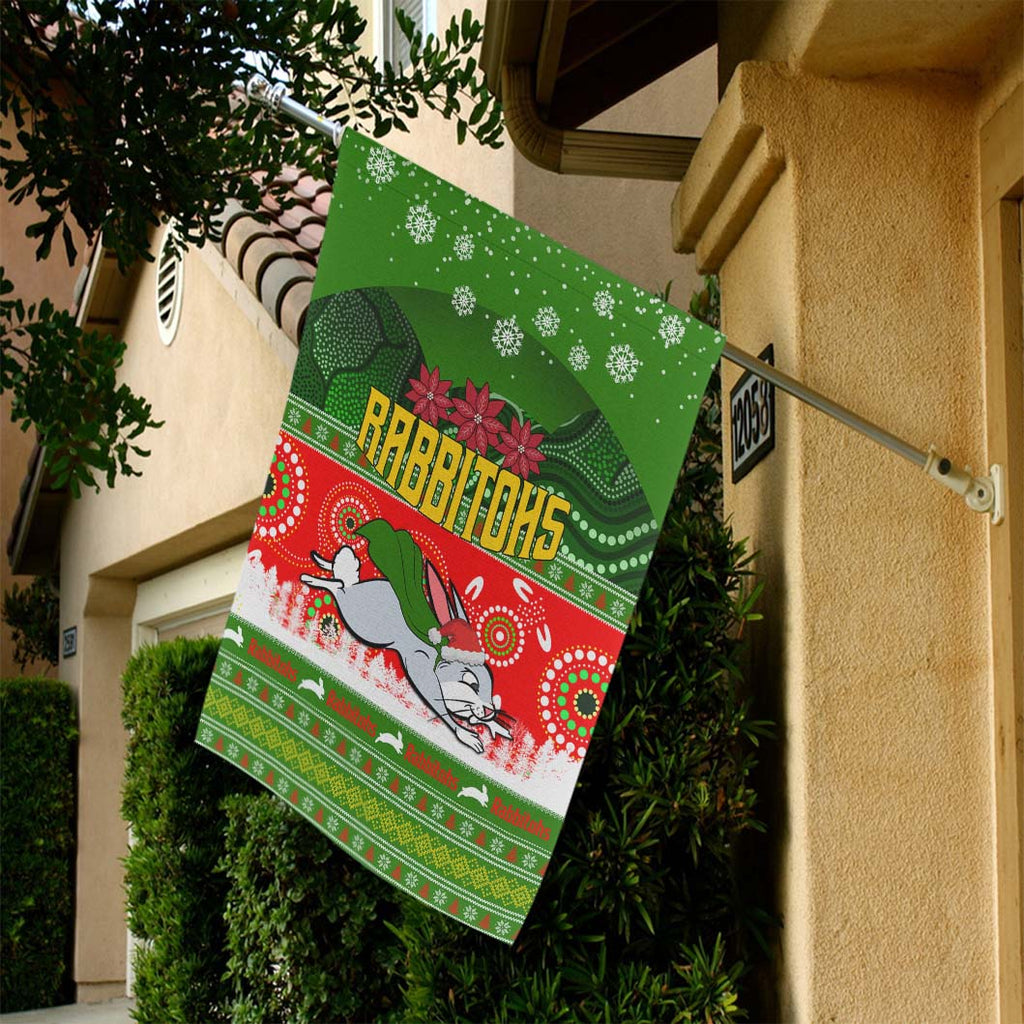 rabbitohs-rugby-christmas-flag-rabbitohs-ugly-christmas-knitted-flag