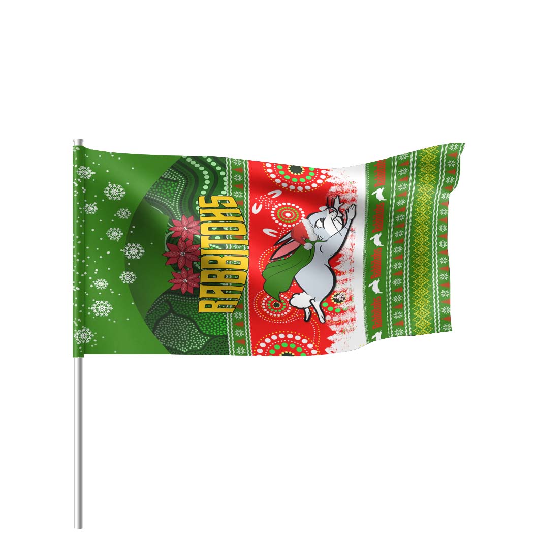 rabbitohs-rugby-christmas-flag-rabbitohs-ugly-christmas-knitted-flag